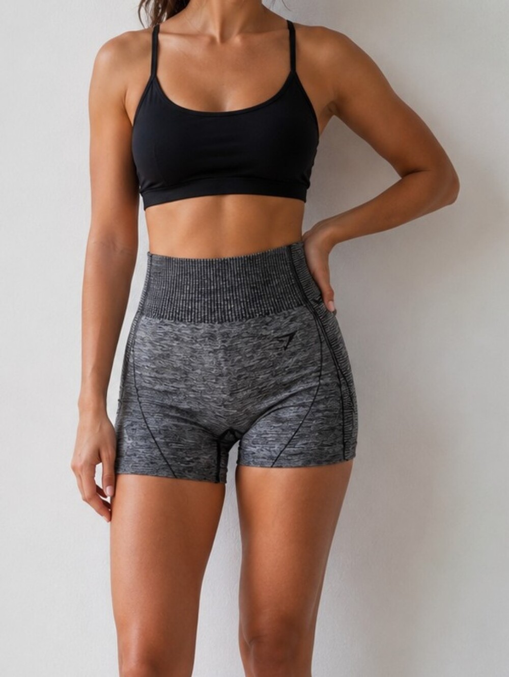 GymShark Womens Gray Athletic Shorts